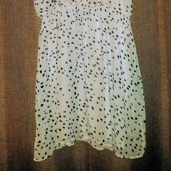 Buffalo David Bitton Pale Daisy Hearts Y2K Dress, Sz L - Picture 6 of 14